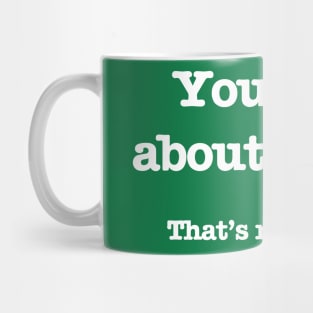 Psych - You hear about Pluto? (White Text) Mug